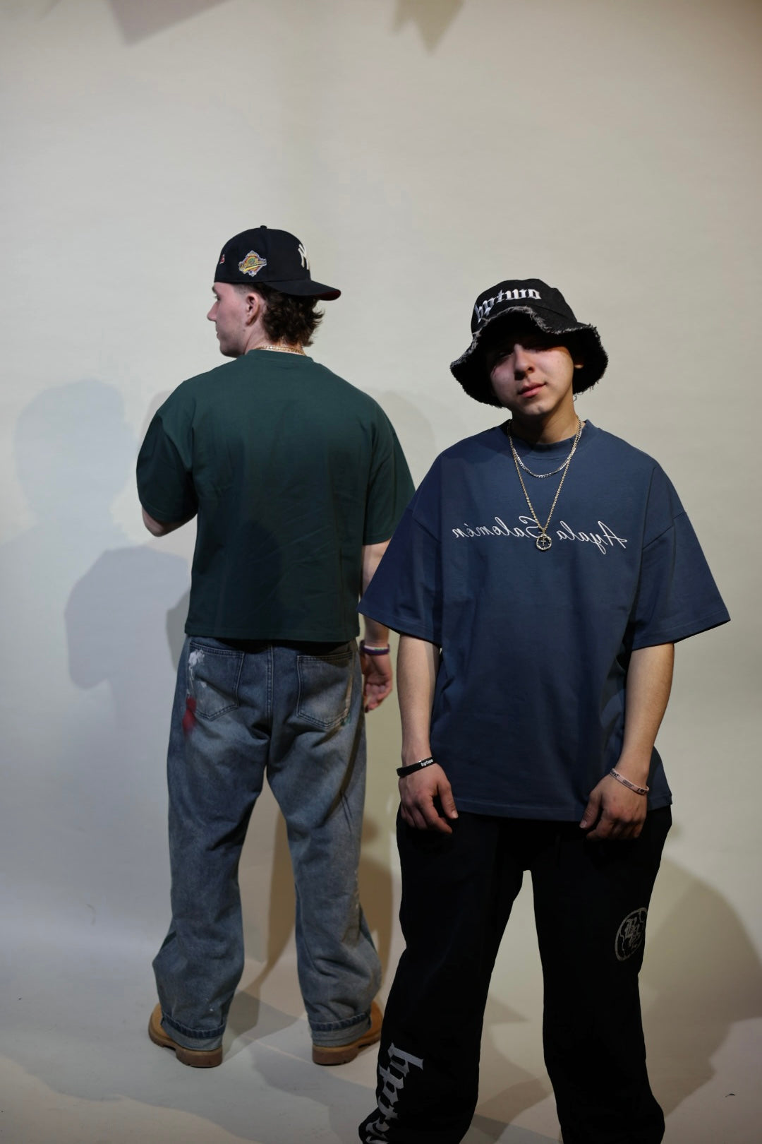 NAVY Reverse T Shirt