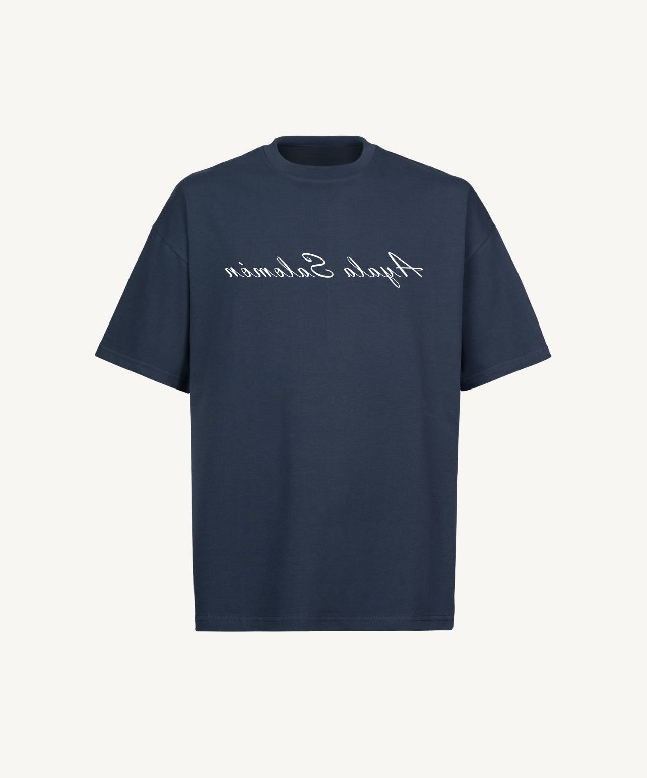 NAVY Reverse T Shirt