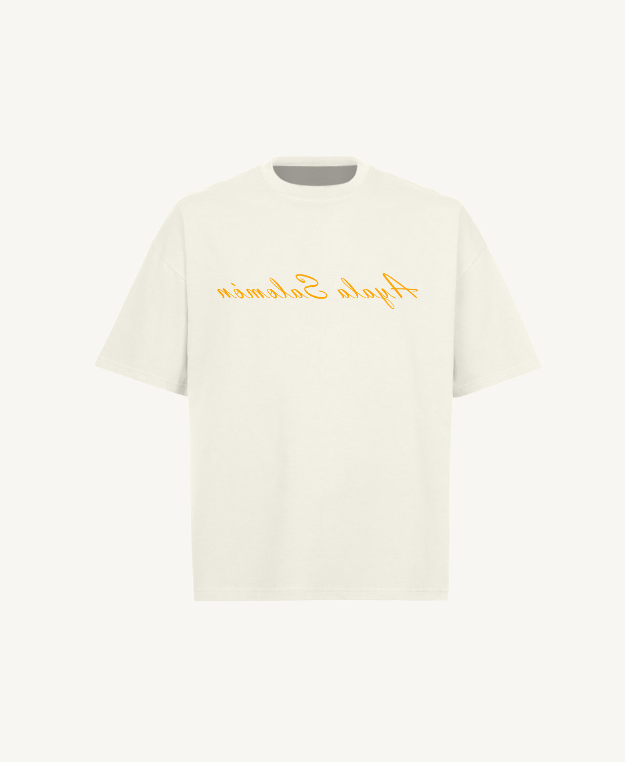 VNTGE WHITE Reverse T Shirt