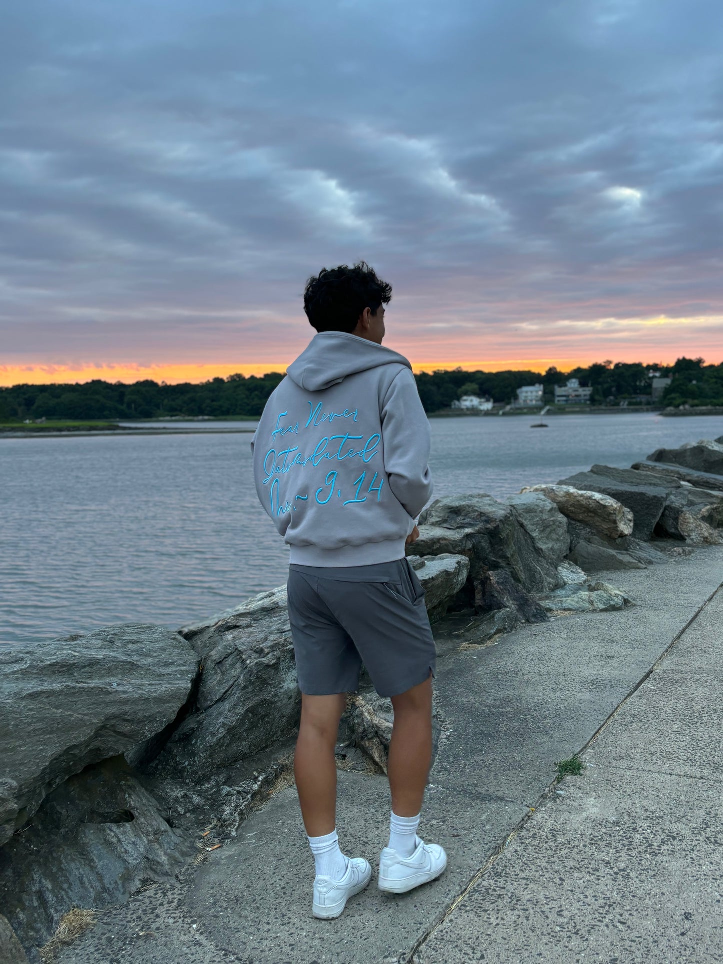 Fear Never Intimidated Me Hoodie